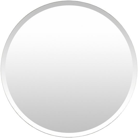 Miroir rond biseauté moderne Mei de Artistic Weavers