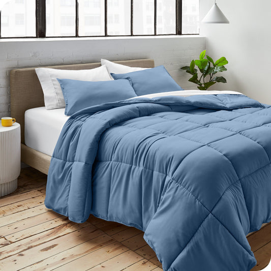 Ensemble de couette hypoallergénique Bare Home en duvet synthétique