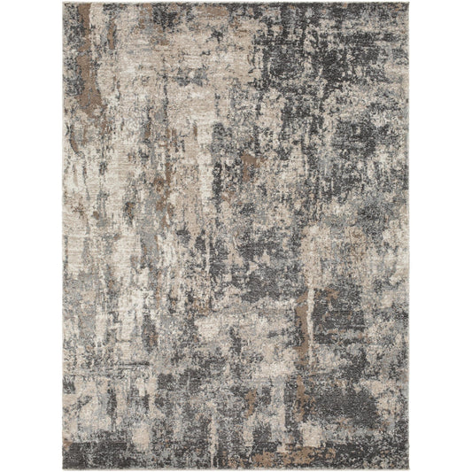 Tapis abstrait moderne Dan