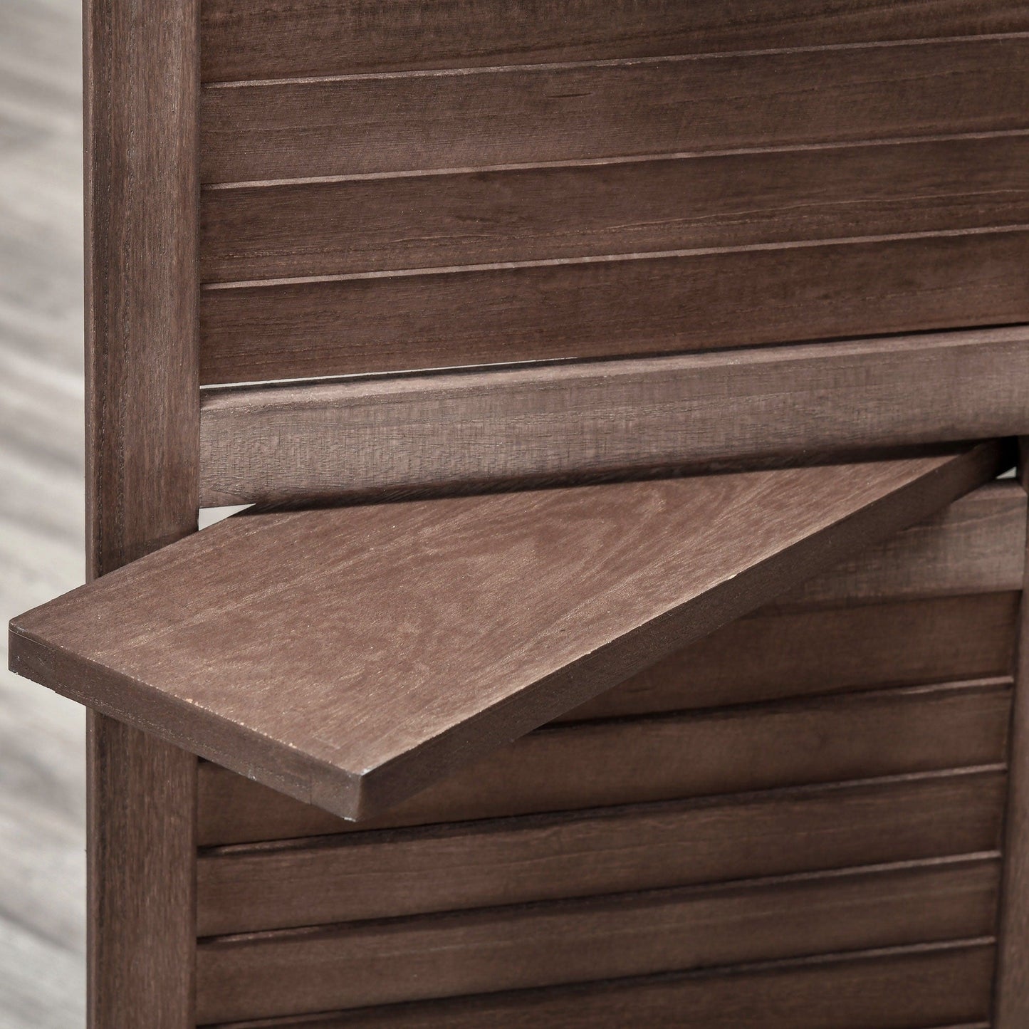 Paravent pliable HOMCOM à 4 panneaux, 1,68 m de haut, autoportant, pour chambre à coucher - 162,2 x 1,9 x 170 cm