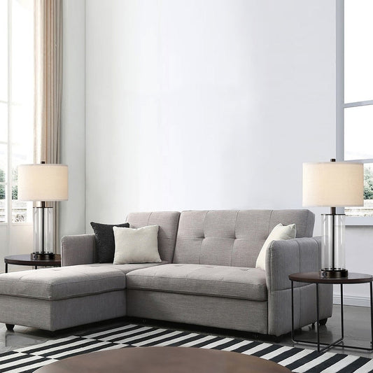 Lampe de table tactile KAWOTI 23,25 avec port USB et ampoules incluses