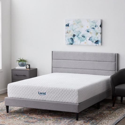 Matelas ferme en mousse à mémoire de forme Lucid de 12 pouces