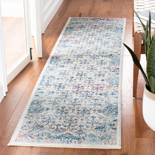 Tapis SAFAVIEH Brentwood Paunica à motif damassé oriental en treillis