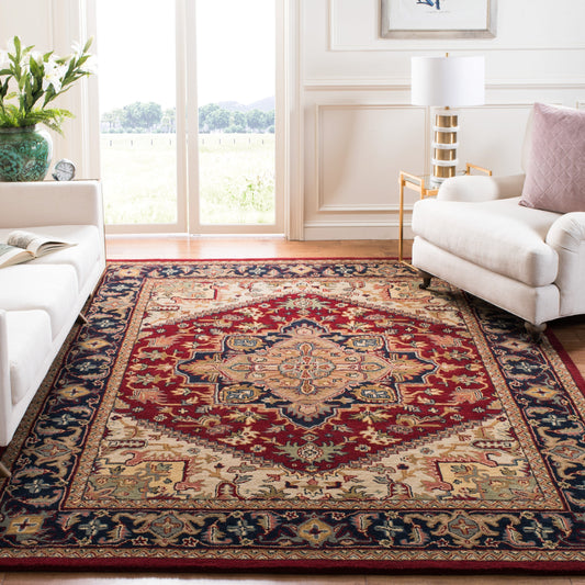 Tapis oriental traditionnel en laine SAFAVIEH fait main, héritage Carrol