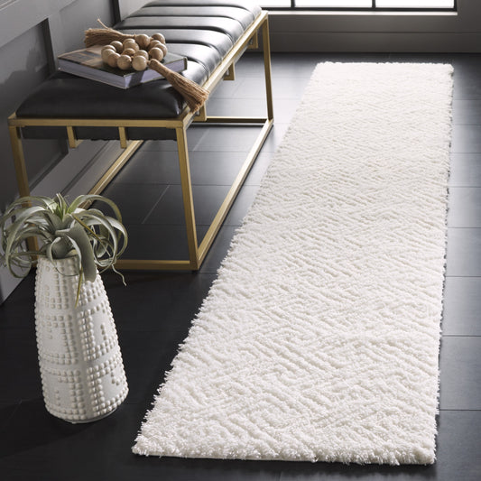 Tapis SAFAVIEH Tahoe Shag Lisjana géométrique de 3 cm d'épaisseur