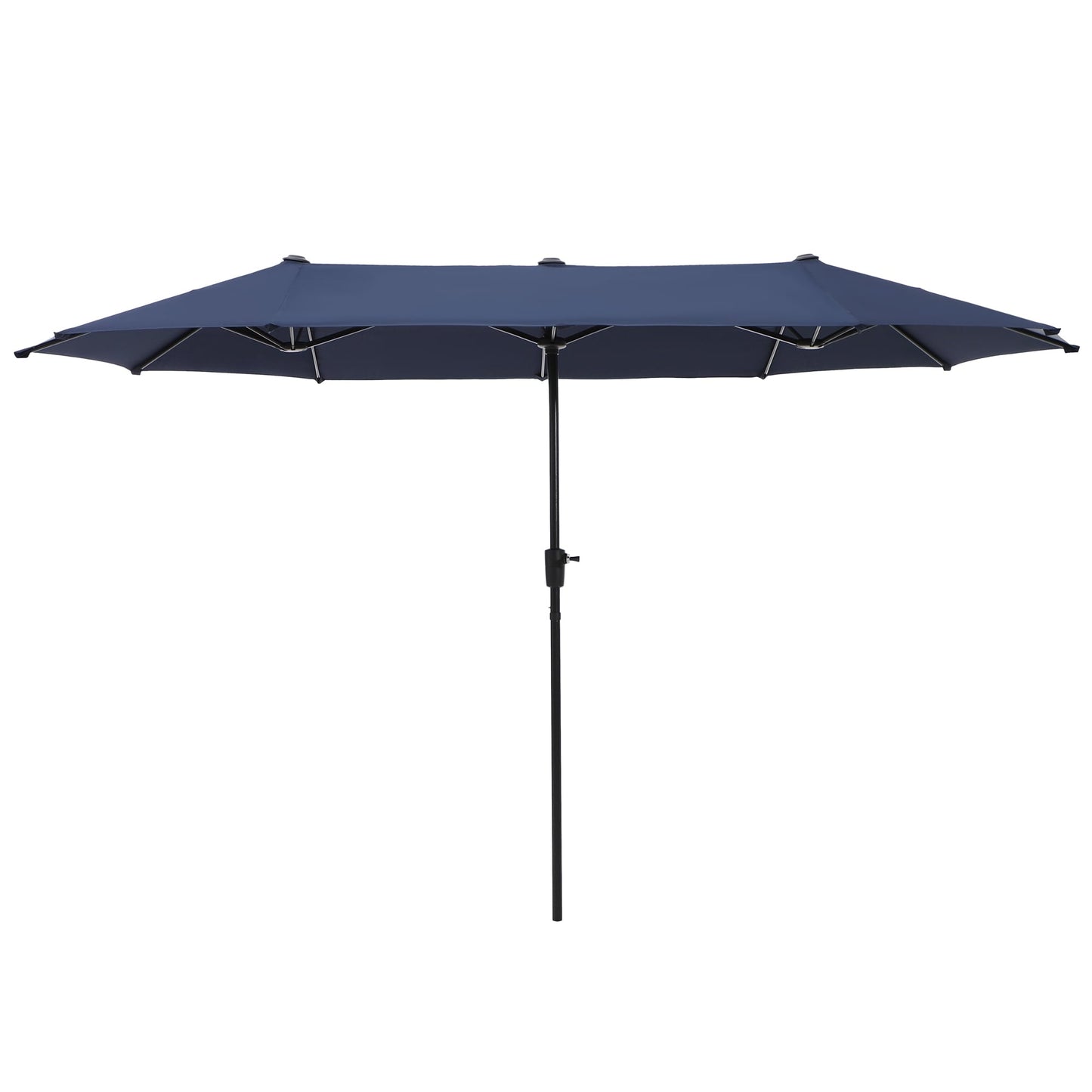 Parasol de terrasse double face extra large de 4 m (13 pi) avec manivelle, MAISON ARTS