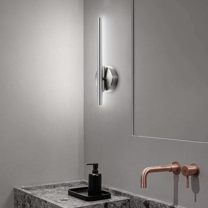 Applique murale moderne et minimaliste de style industriel, en métal avec bande LED intégrée