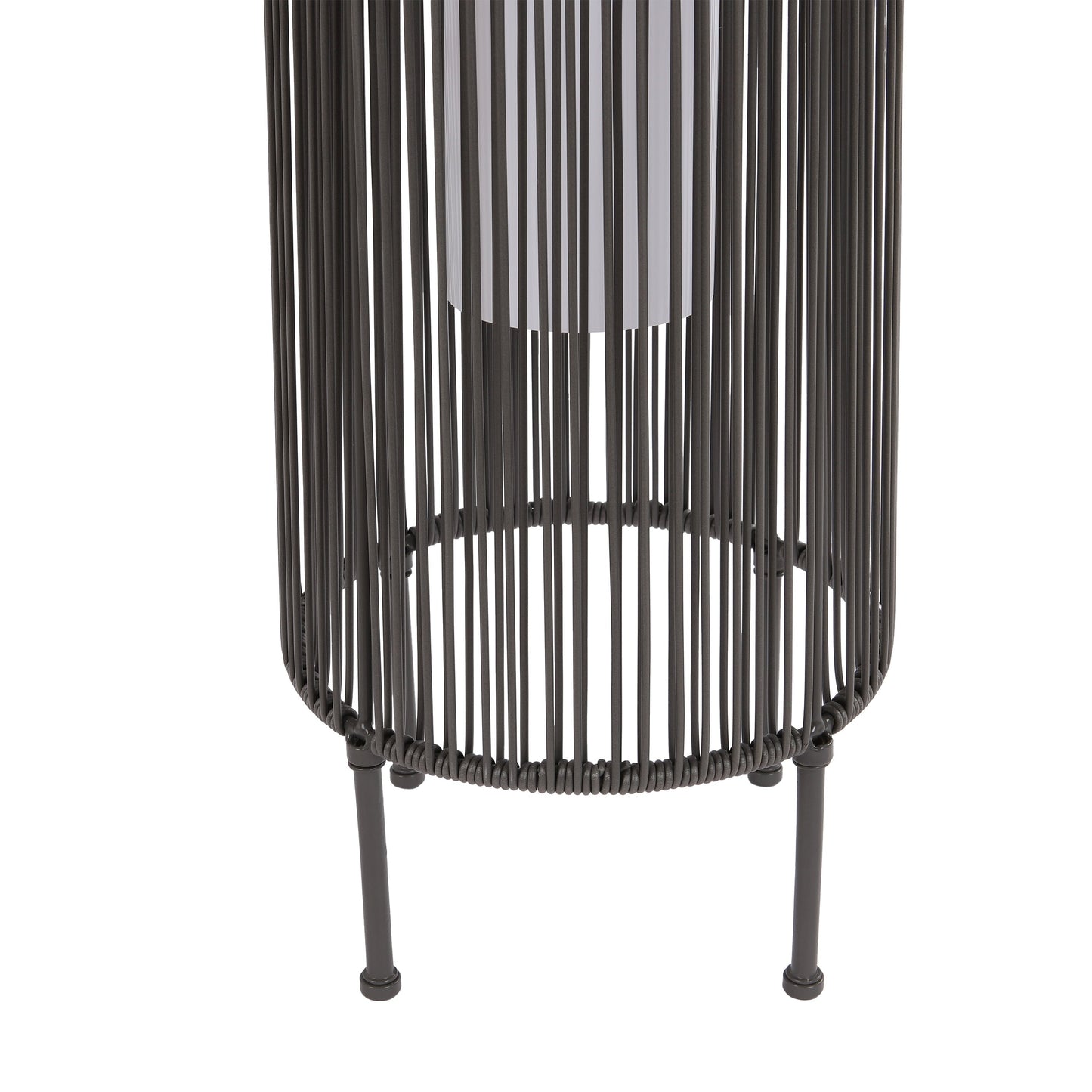 Lot de 2 lampadaires solaires d'extérieur