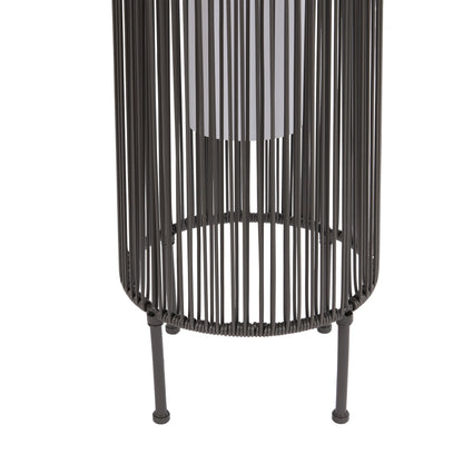 Lot de 2 lampadaires solaires d'extérieur