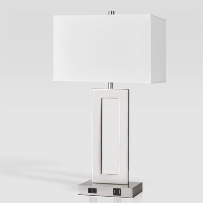 Ensemble de 22 lampes de table USB grises avec commande tactile