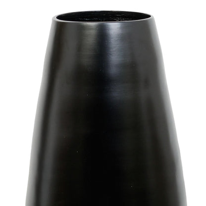 Vase cylindrique haut en bambou Uniquewise, élément décoratif pour les halls d'hôtel et les spas, idéal pour le salon ou le couloir.
