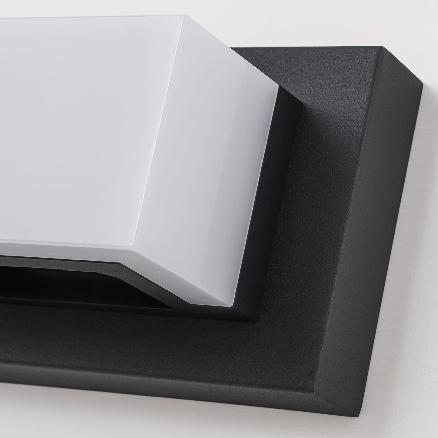 Applique murale LED moderne pour salle de bain, 3/4/5 lumières, noir mat, à intensité variable.