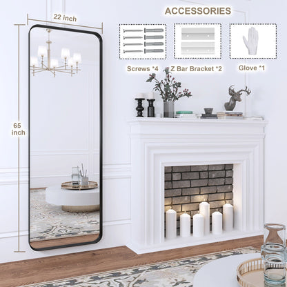 Miroir de salle de bain mural encadré