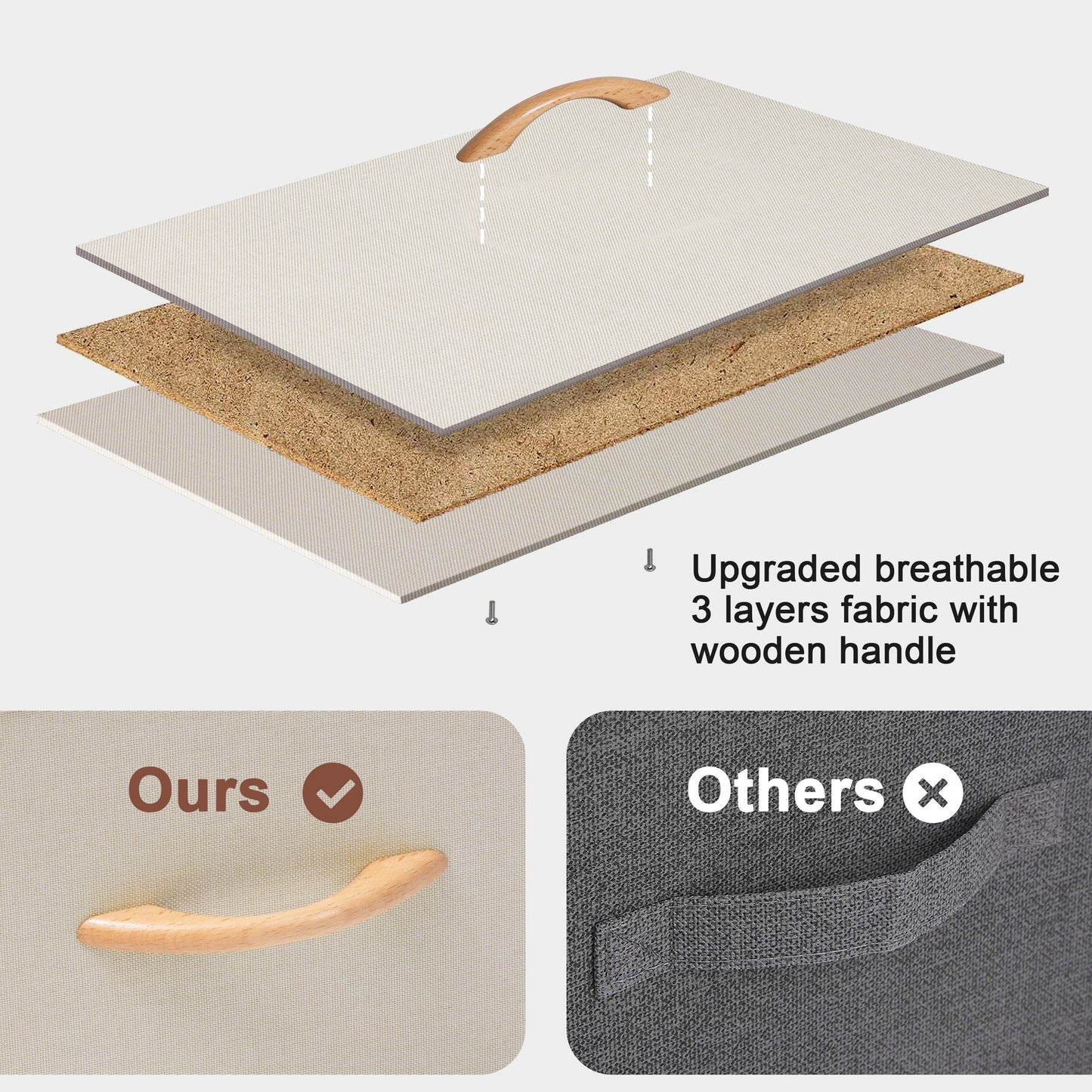 Commode verticale à 6 tiroirs de rangement par Crestlive Products