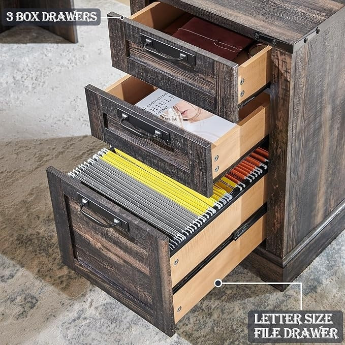 Bureau de direction en L de style ferme, bureau d'angle en bois, bureau d'ordinateur