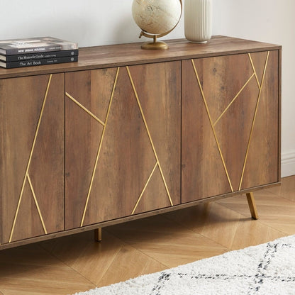 Buffets et buffets en bois de 63 po de largeur