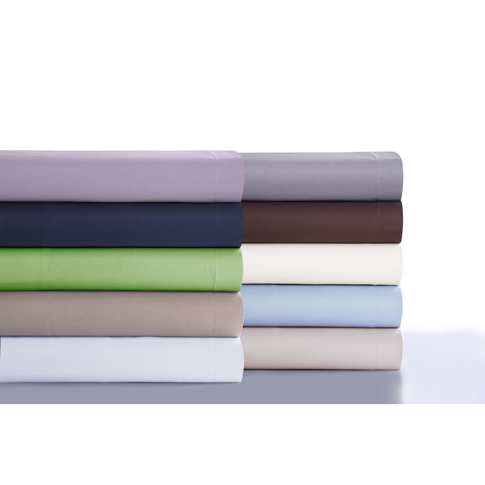 Housse de couette surdimensionnée en satin de coton 750 fils