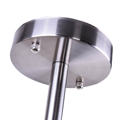 Plafonnier semi-encastré Sputnik noir/doré, idéal pour salon, cuisine, bureau, chambre ou hall d'entrée.