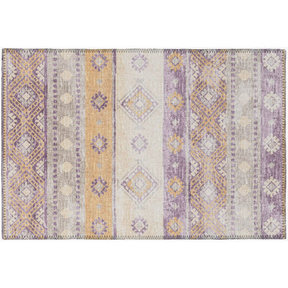 Tapis lavable Addison d'intérieur/extérieur Yuma style bohème sud-ouest