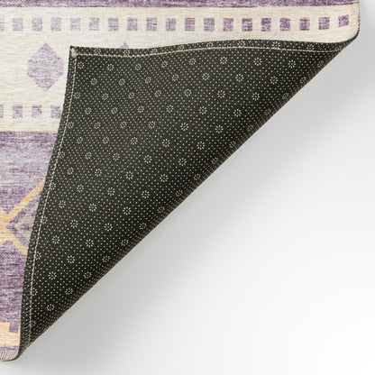 Tapis lavable Addison d'intérieur/extérieur Yuma style bohème sud-ouest