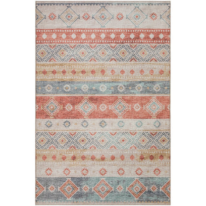 Tapis lavable Addison d'intérieur/extérieur Yuma style bohème sud-ouest