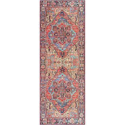 Tapis imprimé médaillon vintage Livabliss Adenia