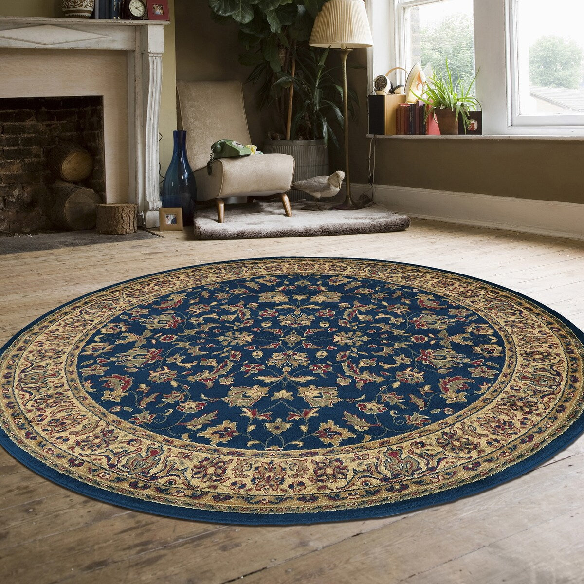 Tapis Admire Home Living Caroline à motif floral traditionnel Sarouk