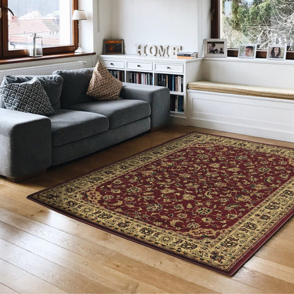 Tapis Admire Home Living Caroline à motif floral traditionnel Sarouk