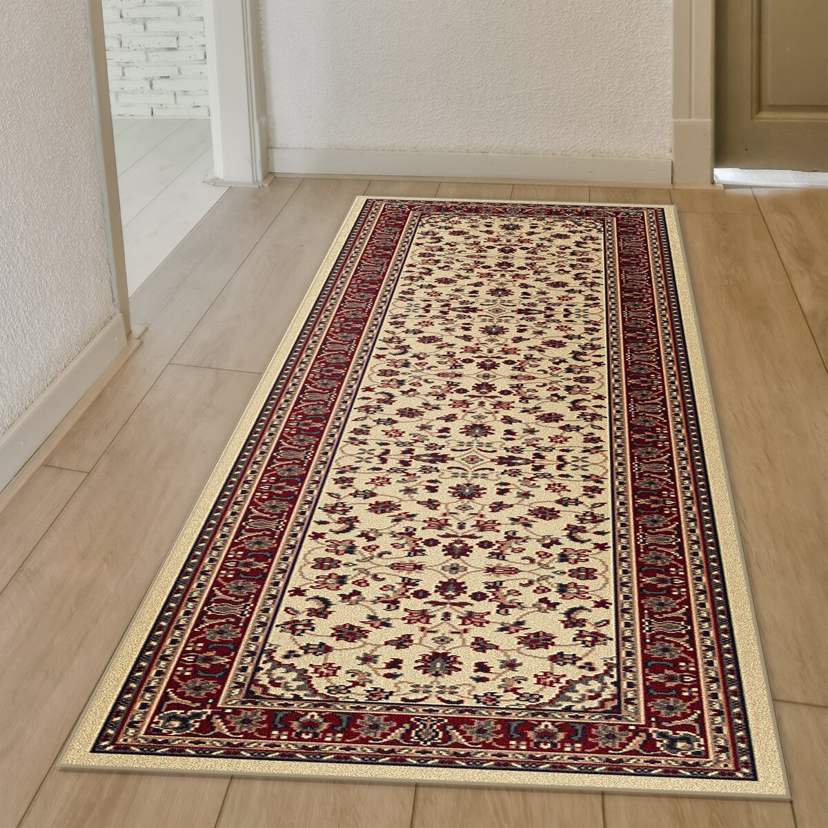 Tapis Admire Home Living Caroline à motif floral traditionnel Sarouk
