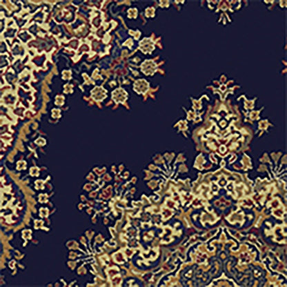 Tapis de sol Admire Home Living Caroline à médaillon traditionnel