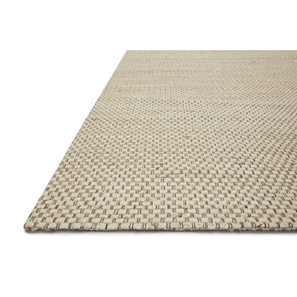 Tapis en jute tissé à la main Alexander Home Emily, style ferme moderne
