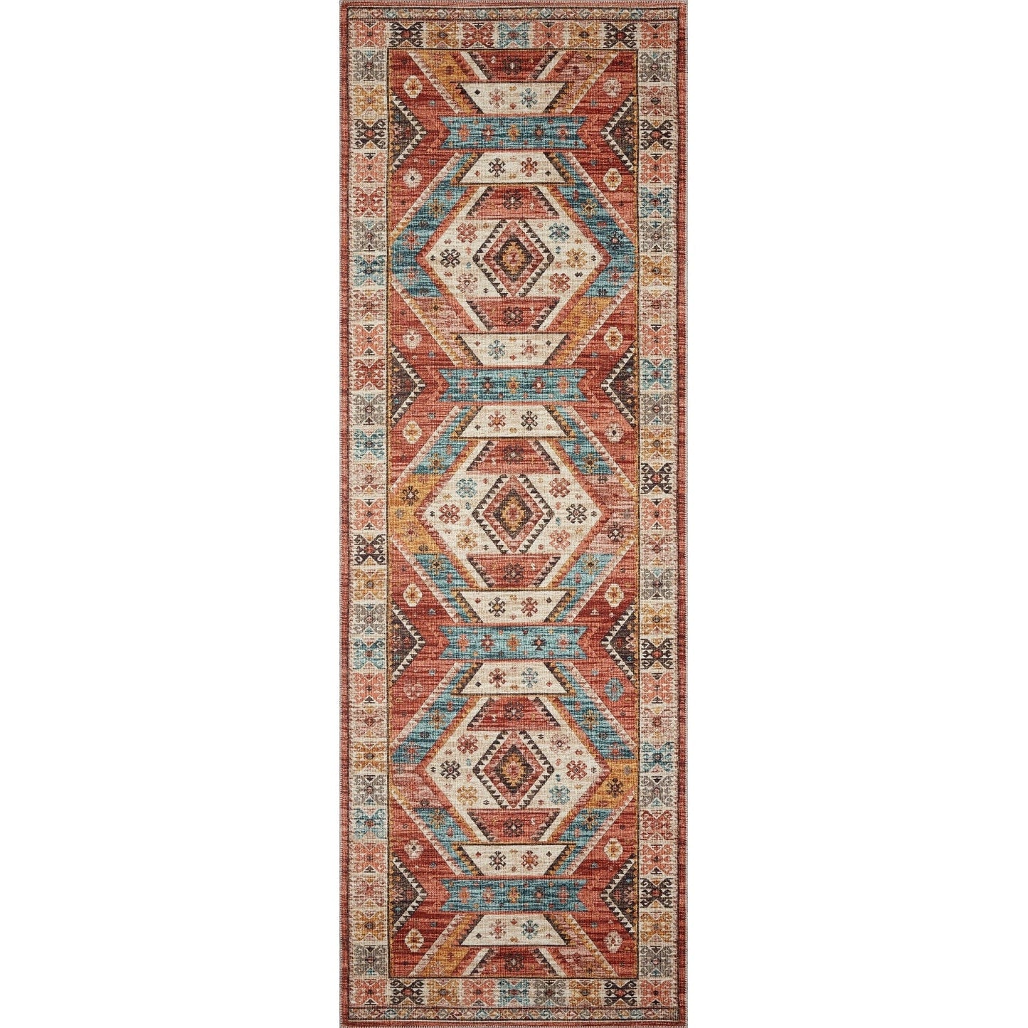 Tapis Alexander Home Escalante à motifs aztèques du Sud-Ouest