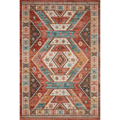 Tapis Alexander Home Escalante à motifs aztèques du Sud-Ouest