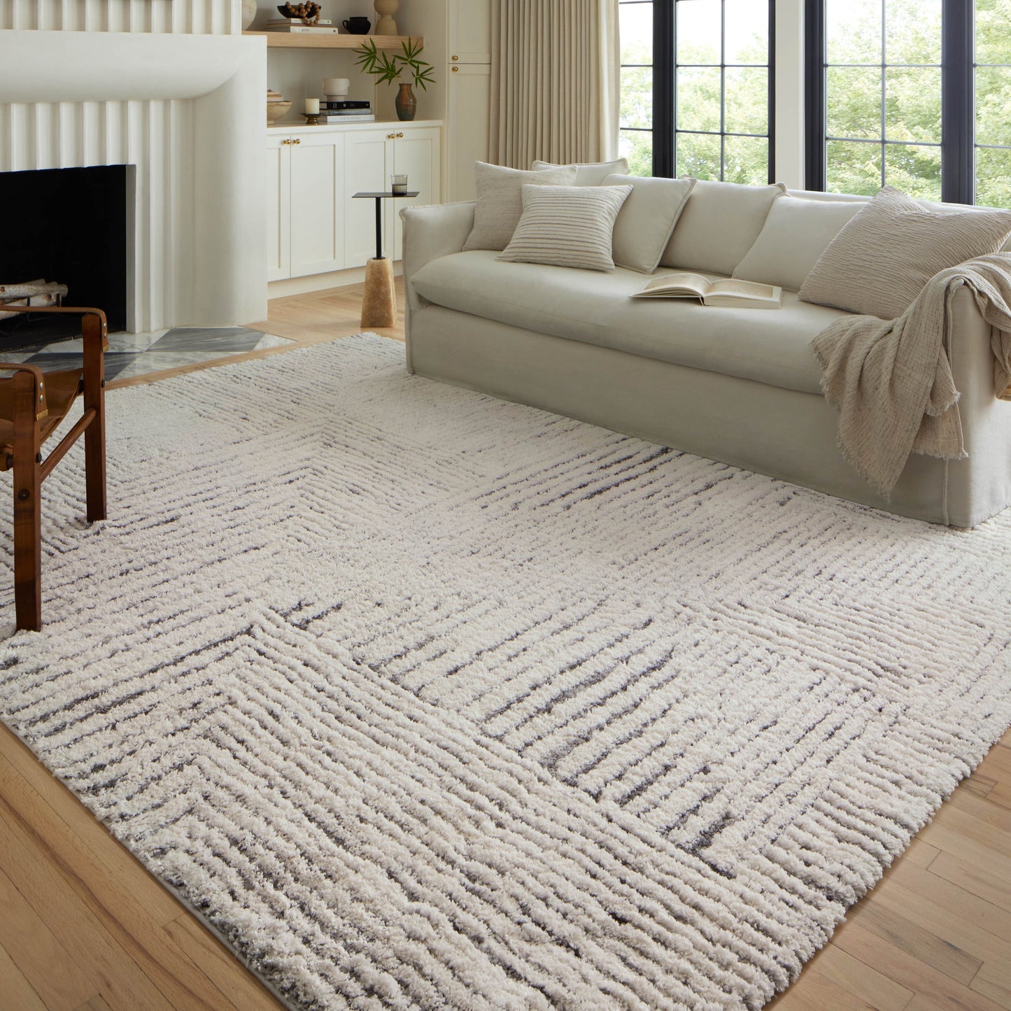 Tapis Alexander Home Modern Kenya à poils longs