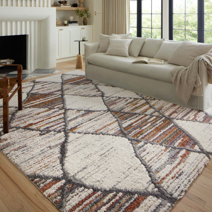 Tapis Alexander Home Modern Kenya à poils longs