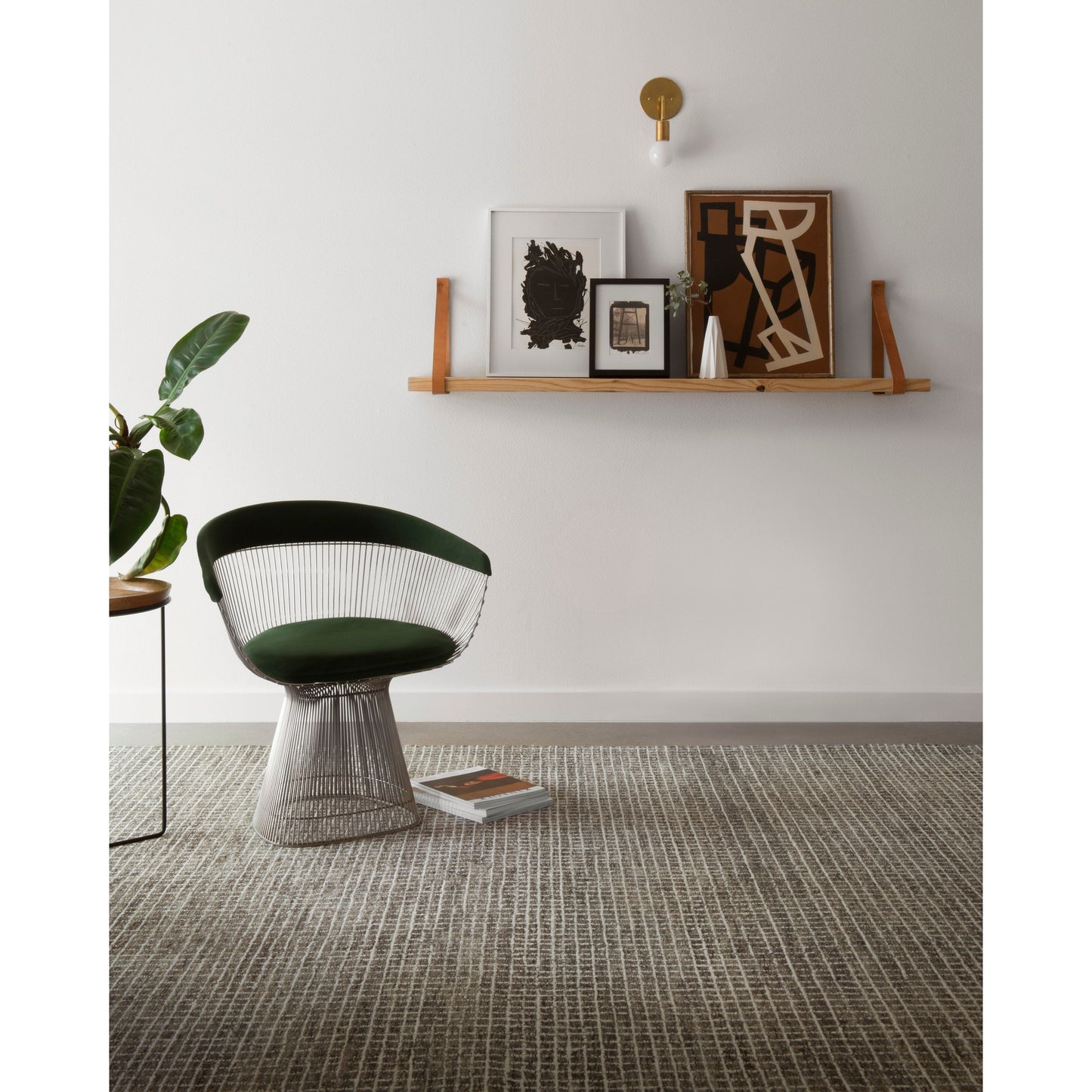 Tapis en laine Alexander Home Mosaic Farmhouse fait main