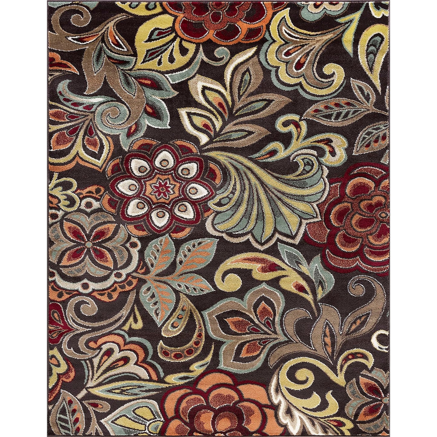 Tapis d'intérieur Decora Farmhouse à motif floral
