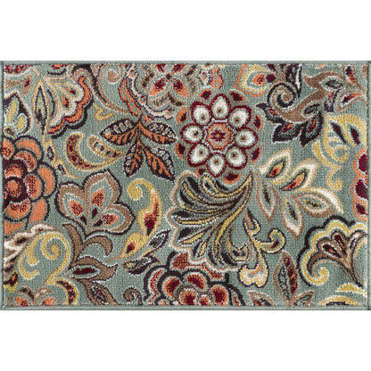 Tapis d'intérieur Decora Farmhouse à motif floral