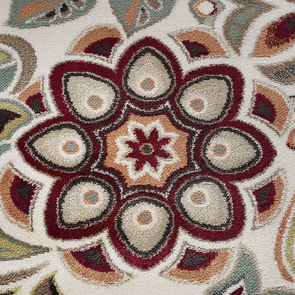Tapis d'intérieur Decora Farmhouse à motif floral