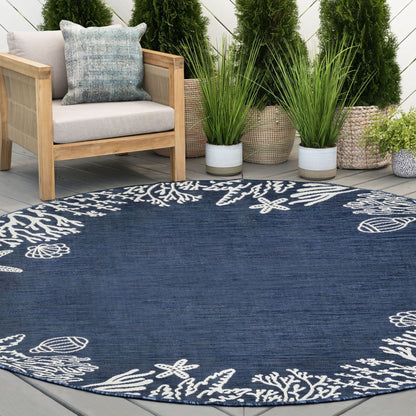 Tapis d'intérieur/extérieur Exo Coastal Graphic Print