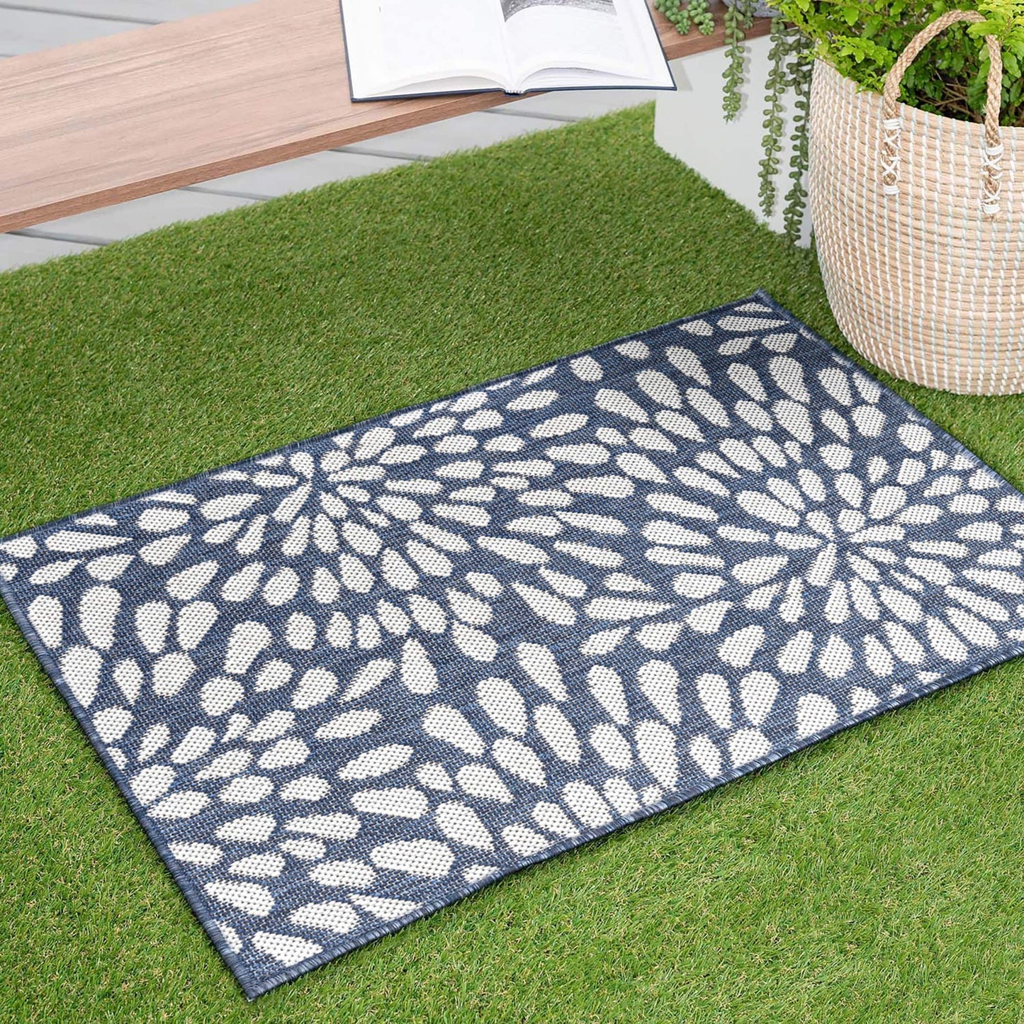 Tapis d'intérieur/extérieur Exo Coastal Floral