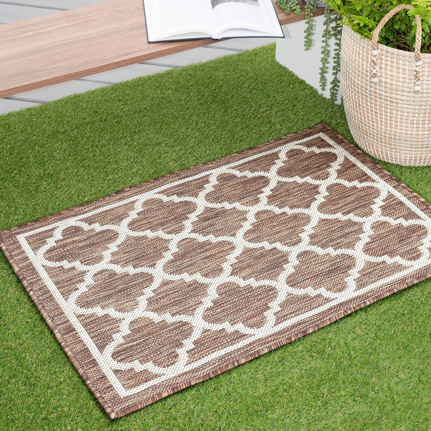 Tapis d'intérieur/extérieur Exo Coastal Geometric