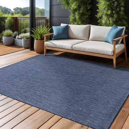 Tapis Aloha lavable uni pour intérieur/extérieur, terrasse, salon