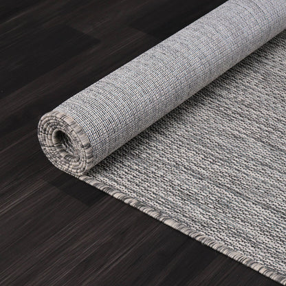 Tapis Aloha lavable uni pour intérieur/extérieur, terrasse, salon