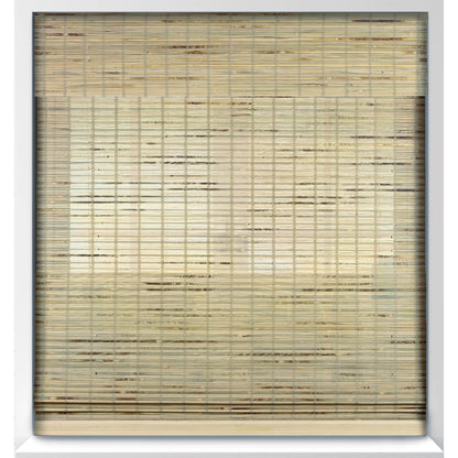 Stores romains en bambou Arlo Blinds Petite Rustique, hauteur 74 pouces