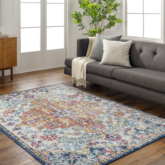 Tapis de sol vintage bohème Caressa de Livabliss