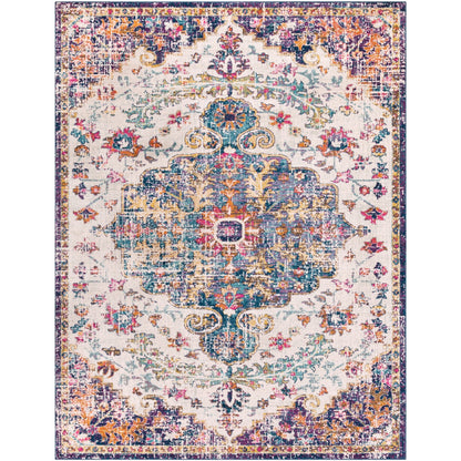 Tapis de sol vintage bohème Caressa de Livabliss
