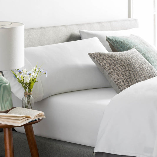 Ensemble de draps en mélange de coton BROOKSIDE