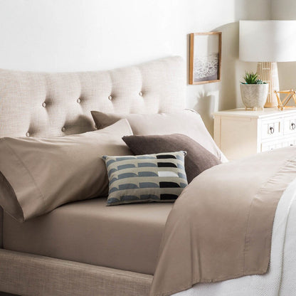 Ensemble de draps en mélange de coton BROOKSIDE