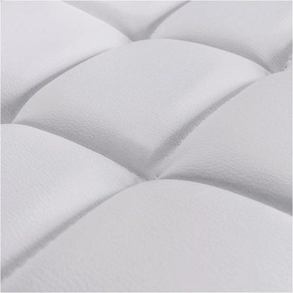 Tabourets de bar pivotants sans accoudoirs, réglables, en cuir PU, lot de 2